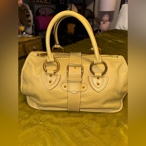 Vintage Y2K Michael Kors Tina Sweet Pea Green Satchel - Picture 1 of 16
